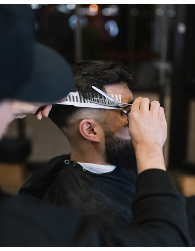 Corte masculino y acabado